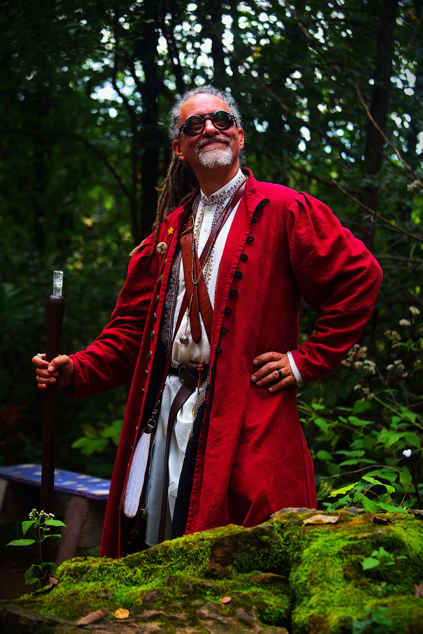 Mossbeard the Wanderer, proud and ready